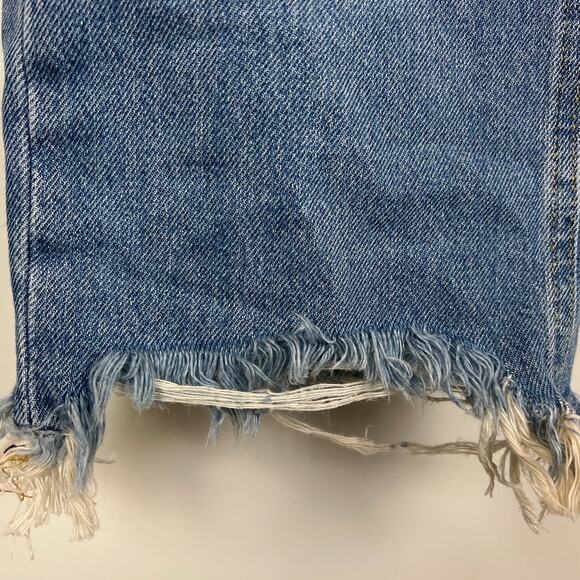 We the Free Maggie Ripped Crop Straight Leg Jeans, size 27 - Picture 4 of 8